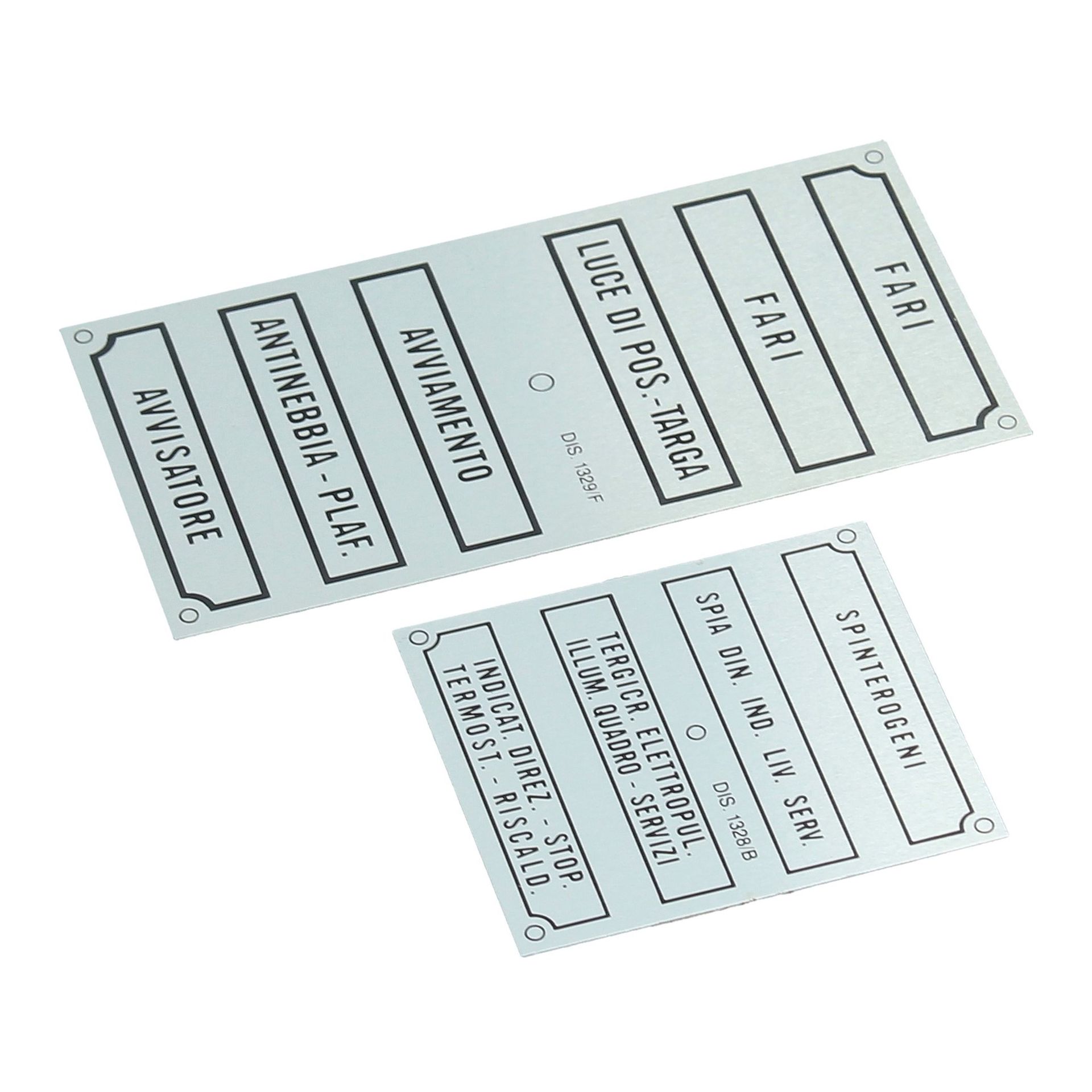 Fuse Cover Tags 250 PF