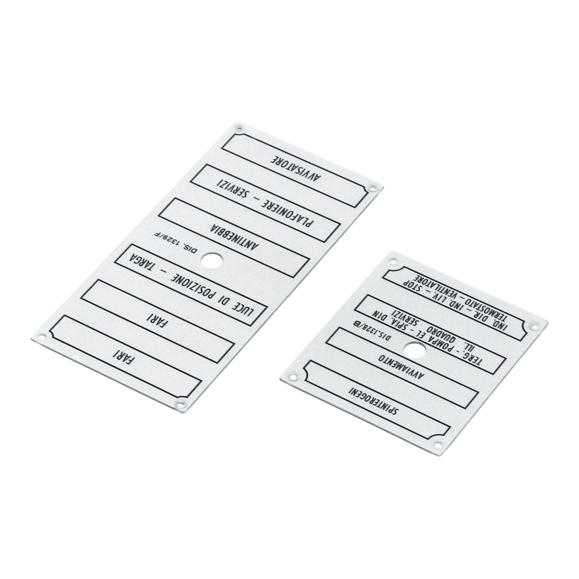 Fuse Cover Tags 250 TR