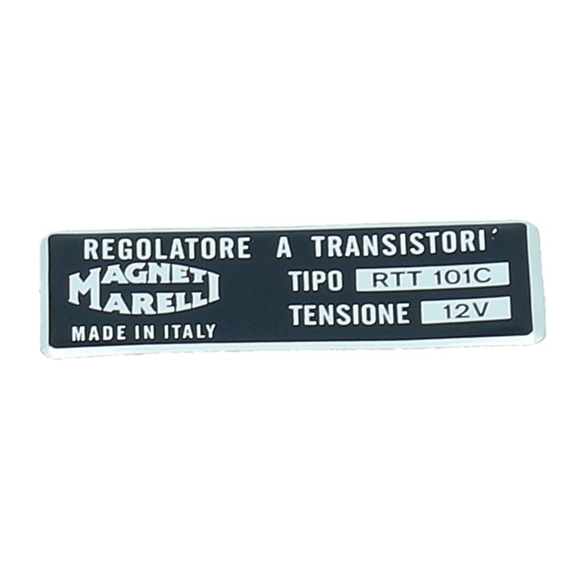 Voltage Regulator Decal RTT 101C