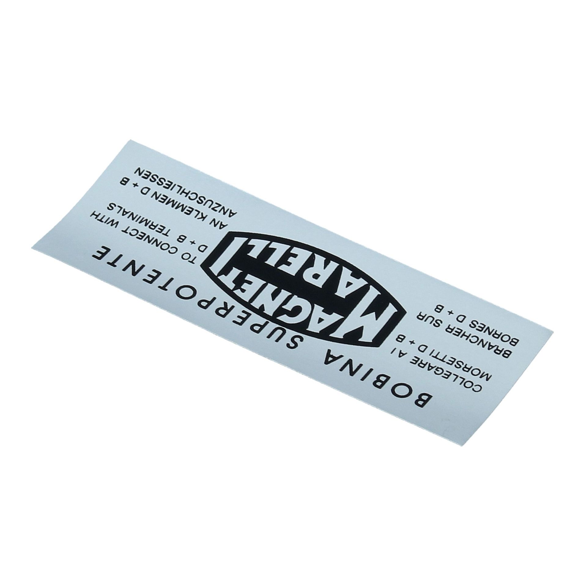 Ignition Coil Rectangular Sticker