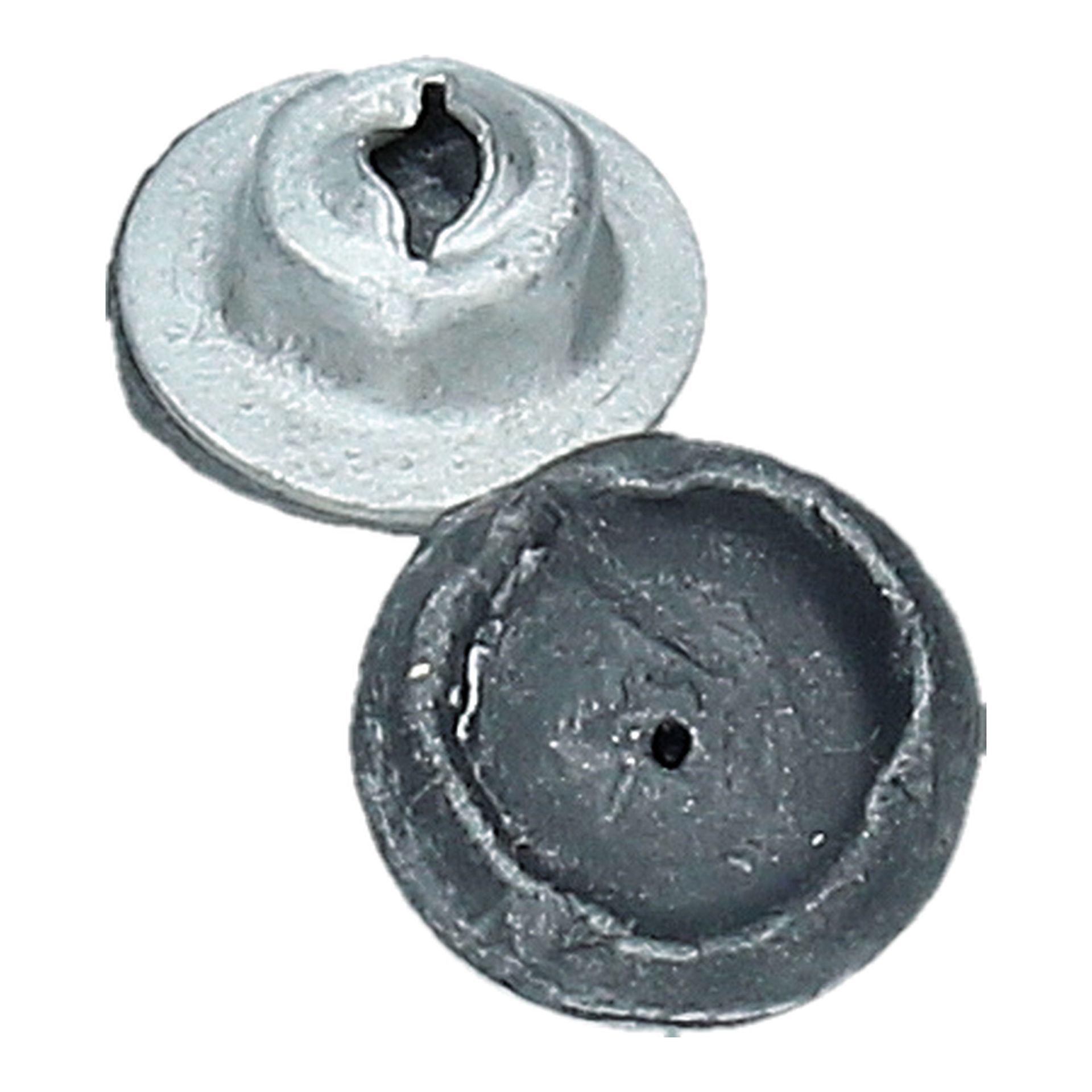 Self Threading Sealed Nut (Button) for Badges