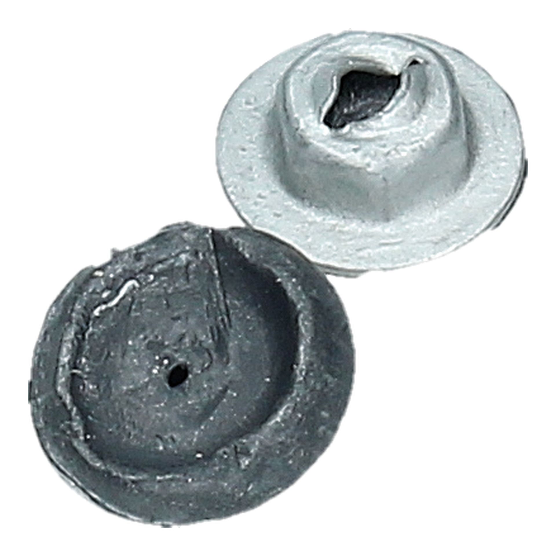 Self Threading Sealed Nut (Button) for Badges