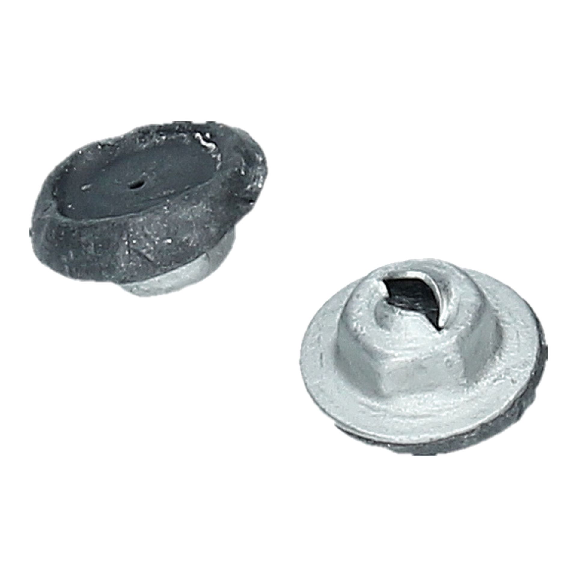 Self Threading Sealed Nut (Button) for Badges