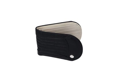 Wallets - Black/Cream Inside (W/O Coin Pocket)