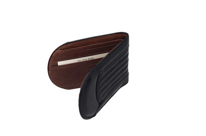 Wallets - Black/Brown Inside (W/O Coin Pocket) 