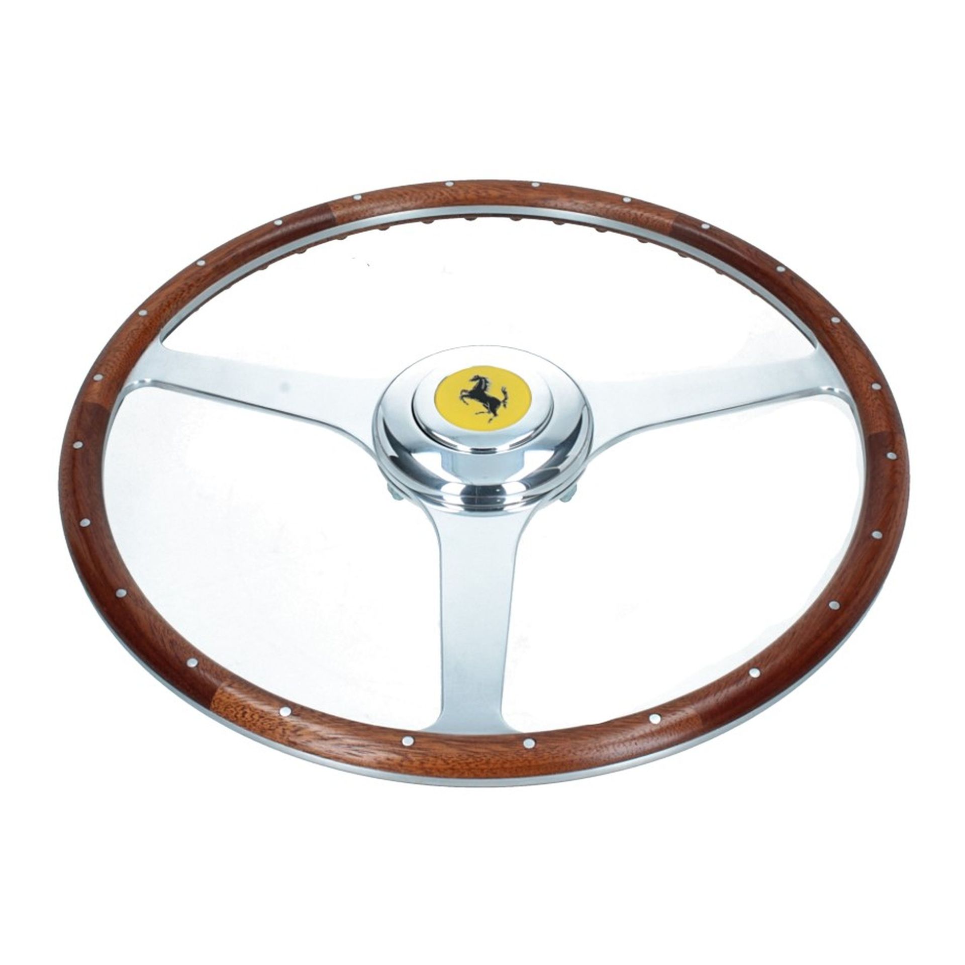 Steering Wheel 250 MM (complete with hub and horn button)