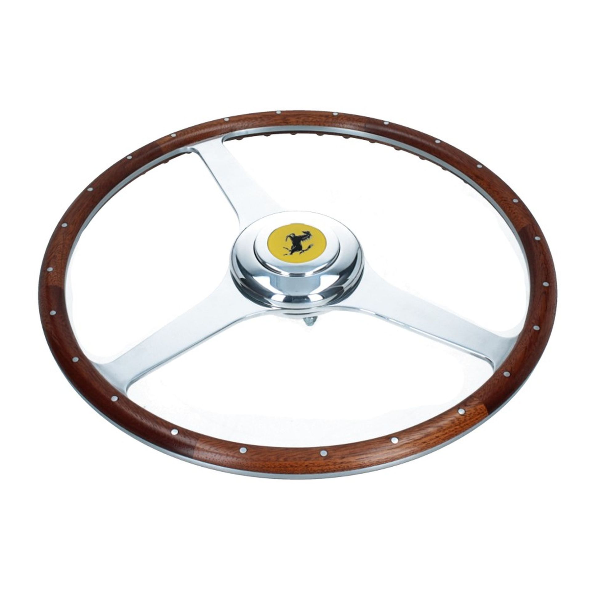 Steering Wheel 250 MM (complete with hub and horn button)