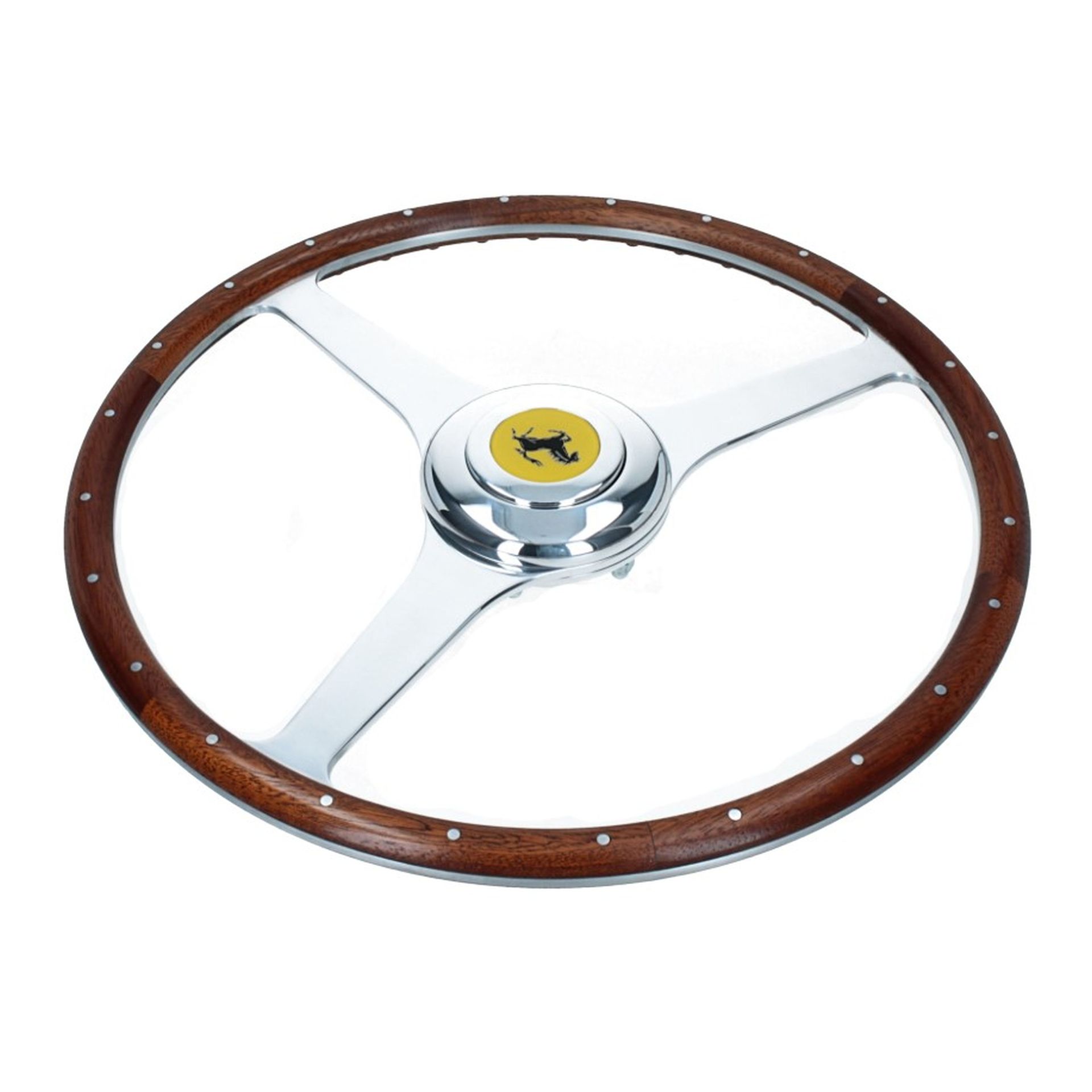 Steering Wheel 250 MM (complete with hub and horn button)