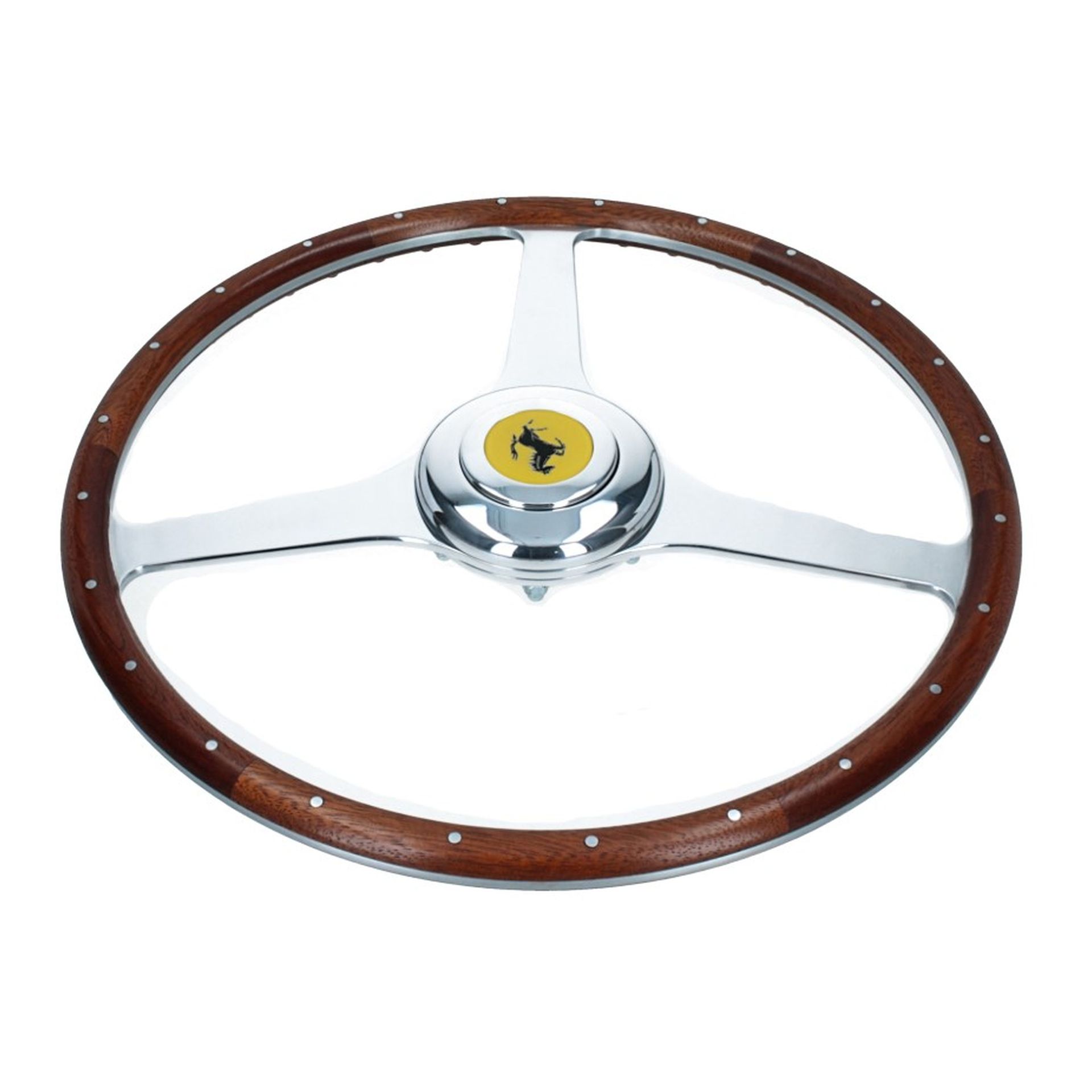 Steering Wheel 250 MM (complete with hub and horn button)