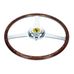 Steering Wheel 250 MM (complete with hub and horn button)