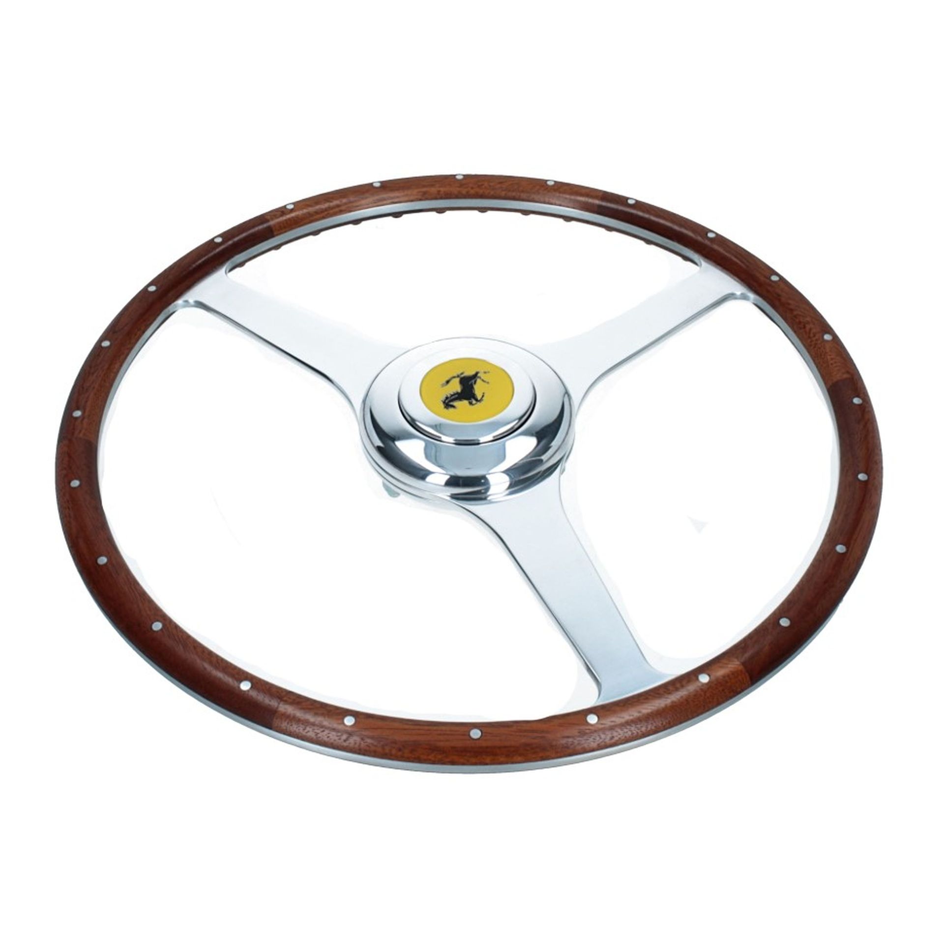 Steering Wheel 250 MM (complete with hub and horn button)