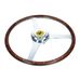 Steering Wheel 250 MM (complete with hub and horn button)