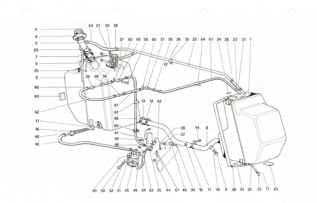 Fuel Supply System Classic Ferrari Parts Schematics My Xxx Hot Girl