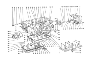 Gearbox - Differential Housing and Oil Pump