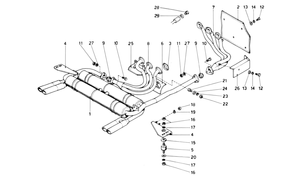 Exhaust Pipes Assembly