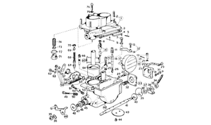 Weber Carburettor (40 DCNF-13)