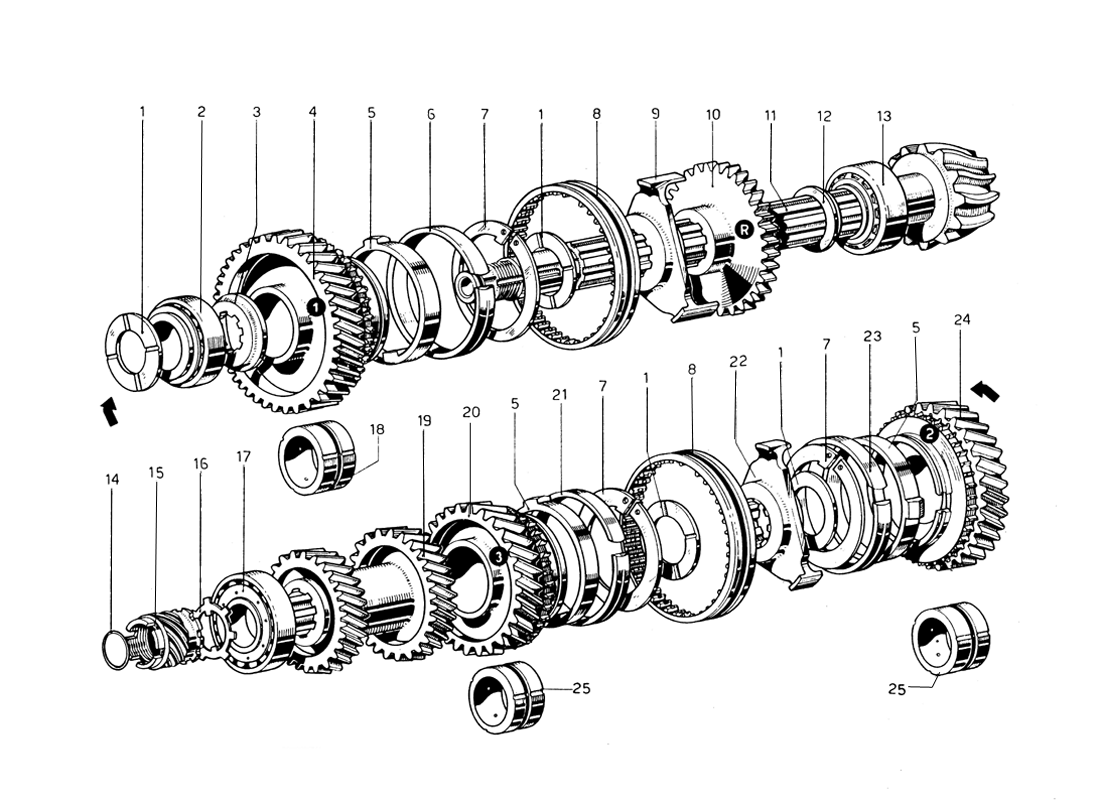 Schematic: Secondary Shaft