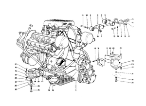Engine - Gearbox And Supports