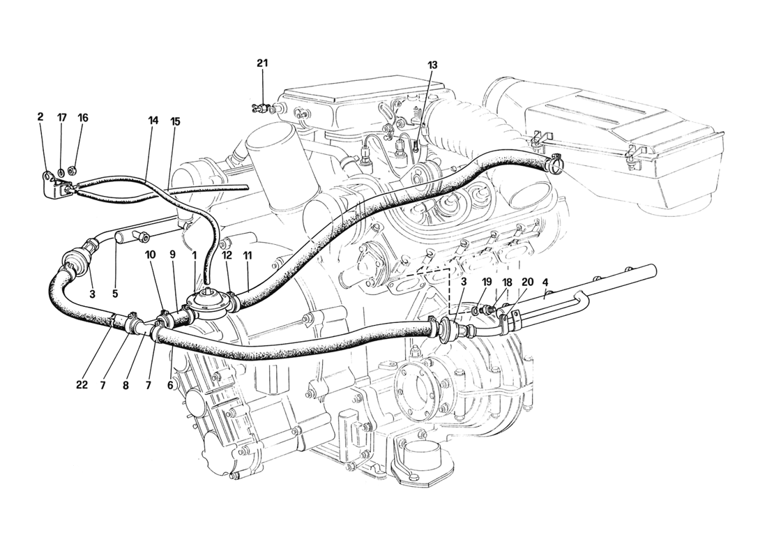 Schematic: Air Injection (For Usa And Ch88 Version)