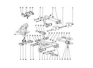 Front Suspension - Wishbones (Starting From Car No. 76626)