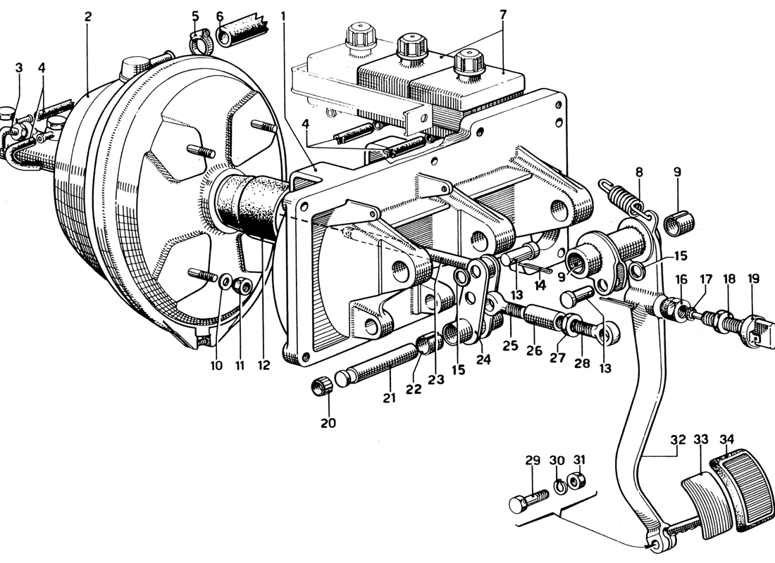 Schematic: Pedal Board - Brake Control