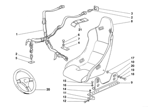 Seat Safety Belts And Seat