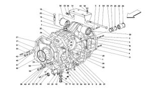 Gearbox Differential Housing And Intermediate Casing
