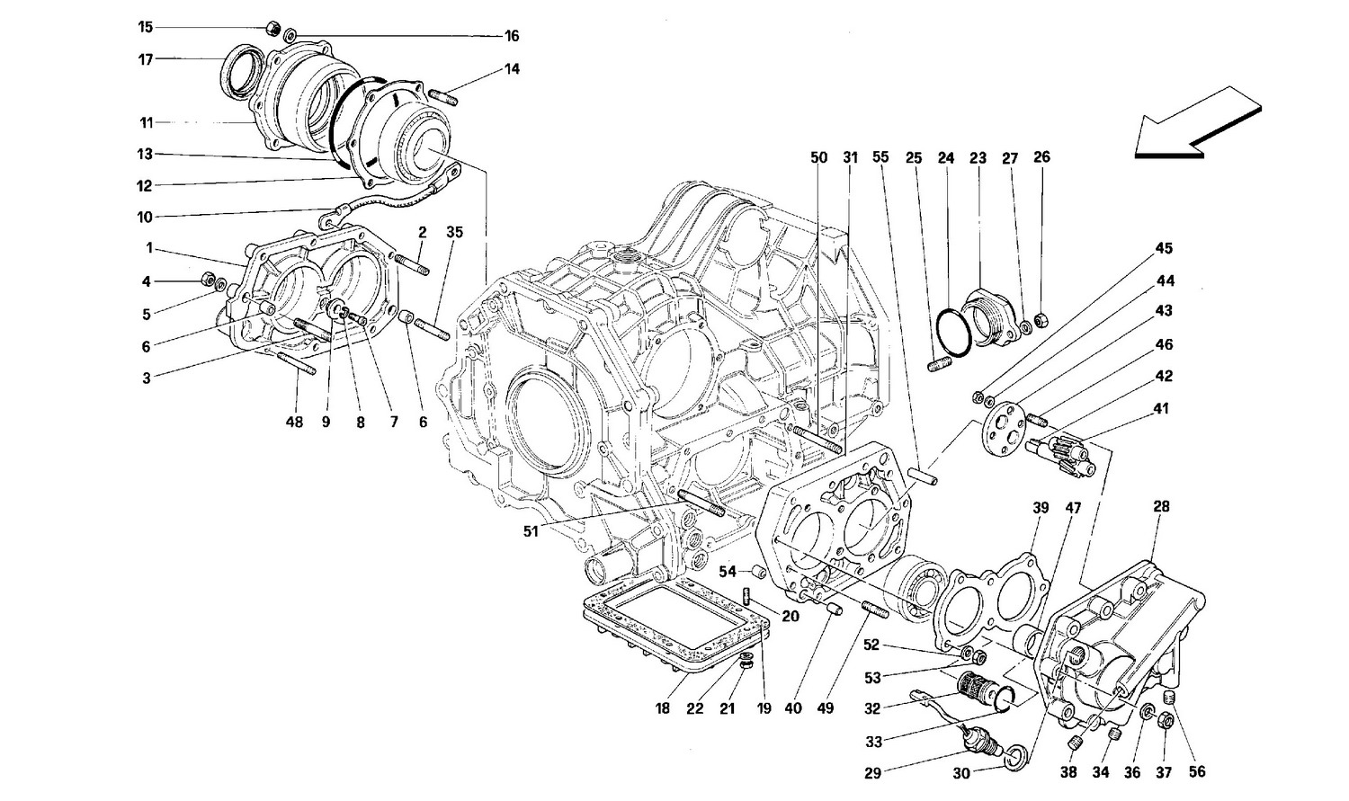 Schematic: Gearbox Covers
