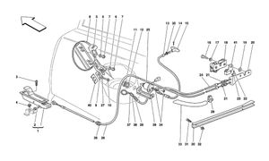 Opening Devices For Rear Hood And Gas Door