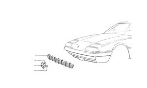 Radiator Grille Components