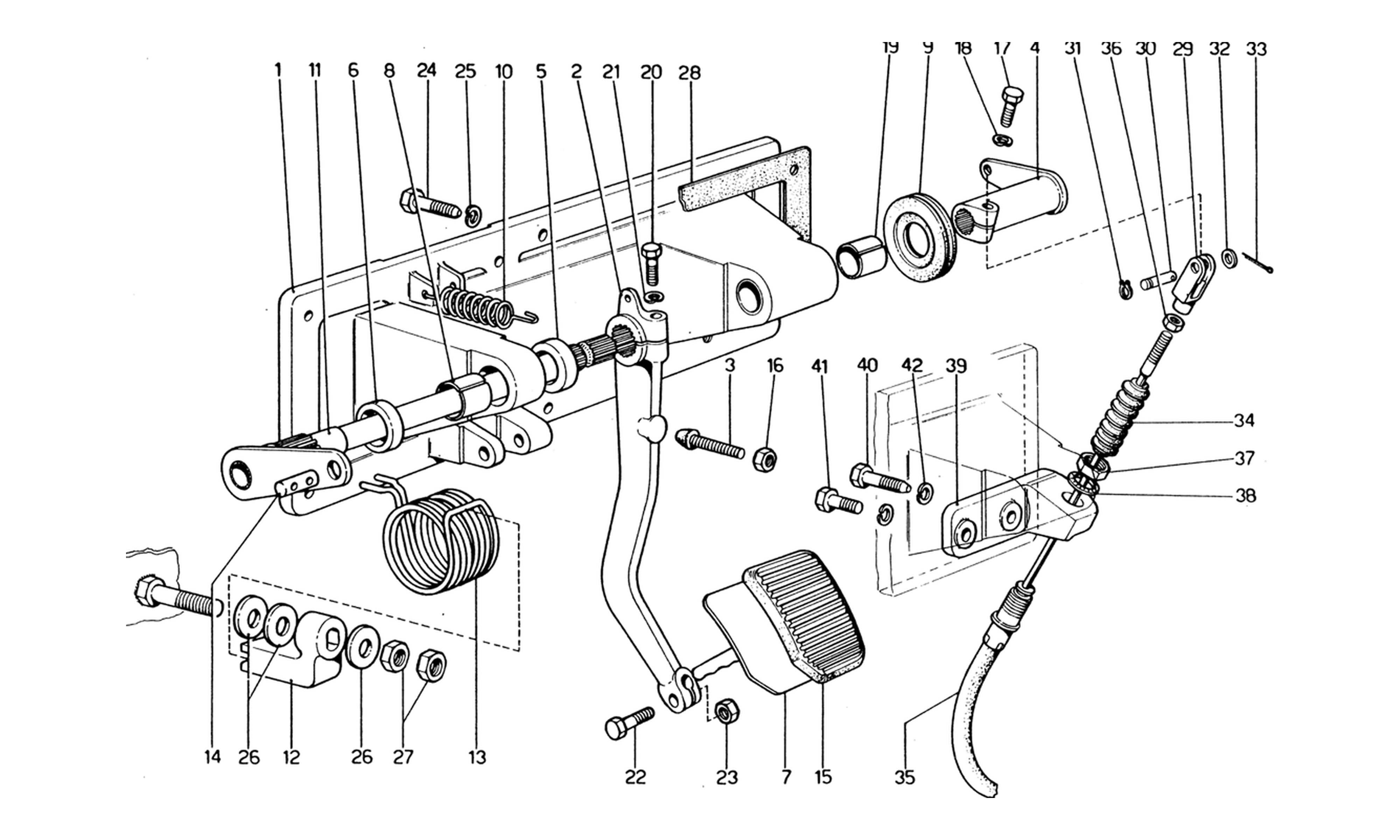 Schematic: Pedal Board - Clutch Control