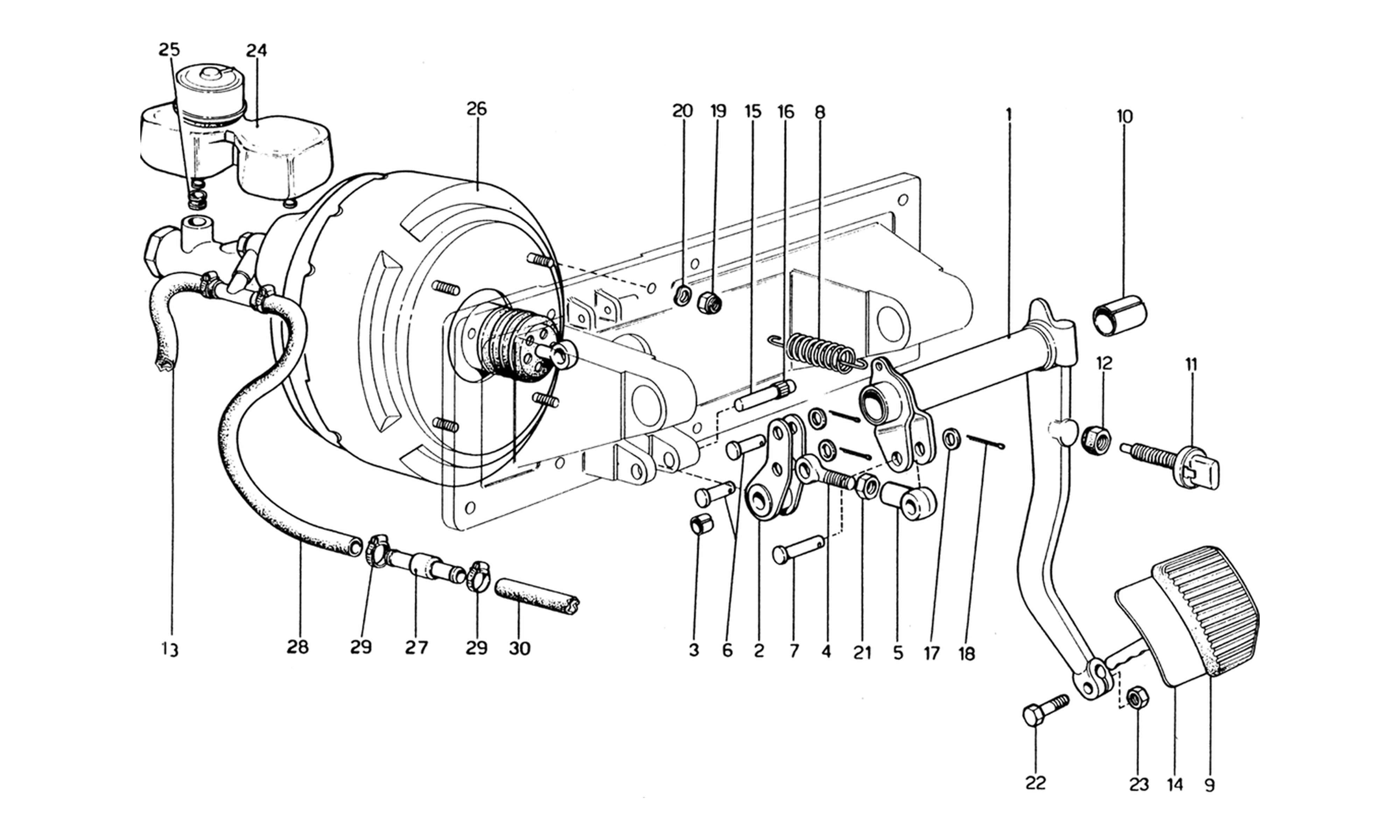Schematic: Brake Hydraulic System