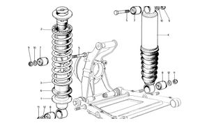 Rear Suspension - Shock Absorber And Self-Levelling Unit