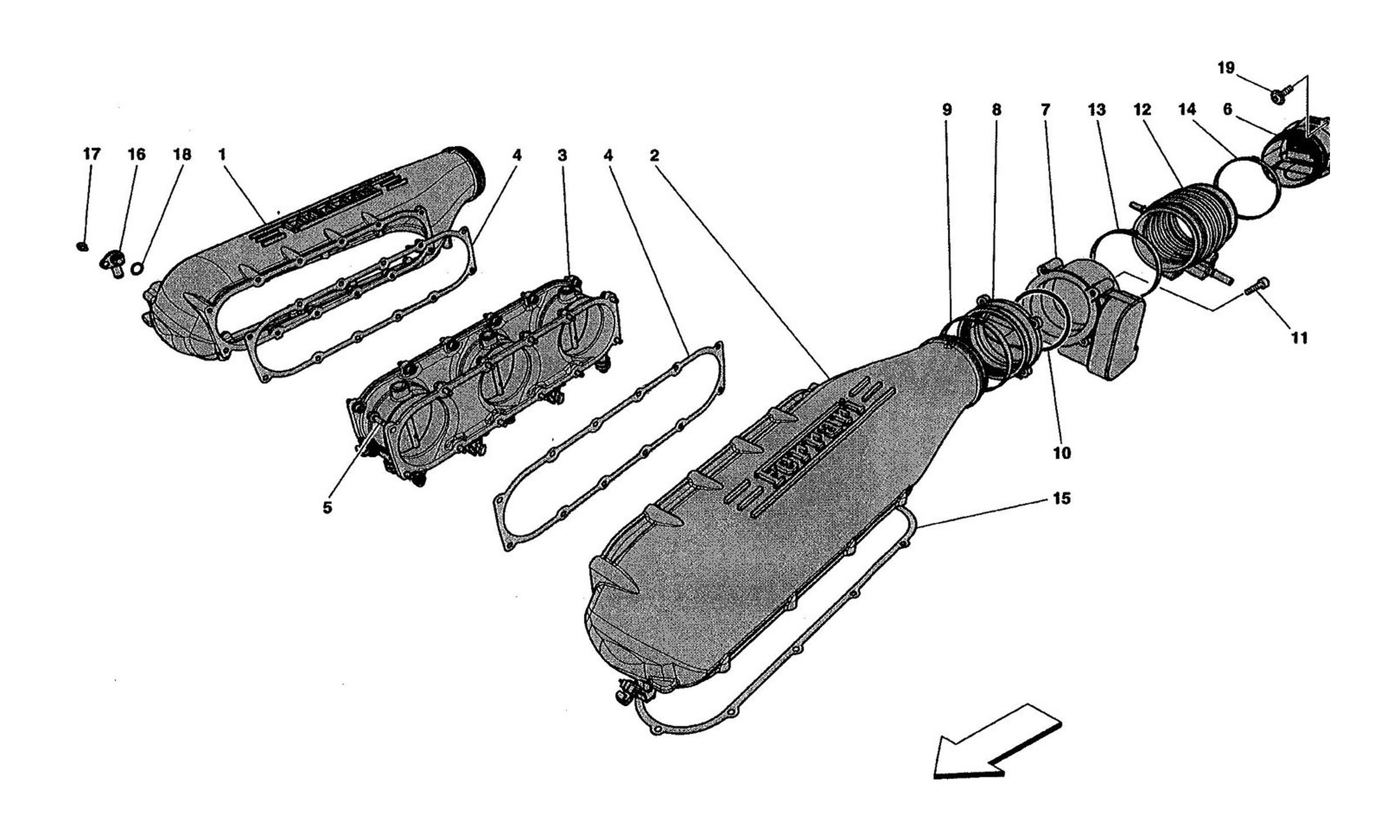 Schematic: Intake Manifold Cover