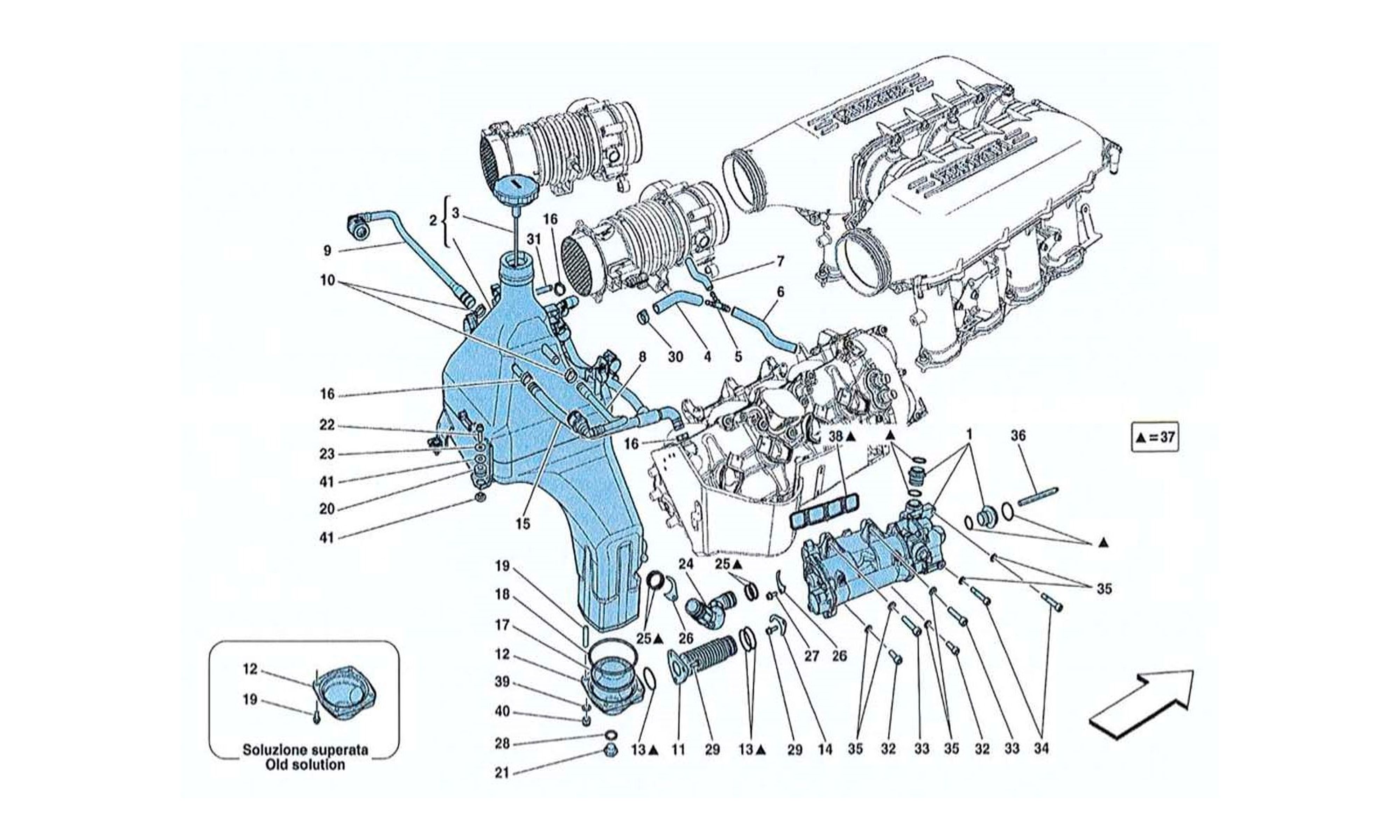 Schematic: Lubrication System Tank Pump And Filter