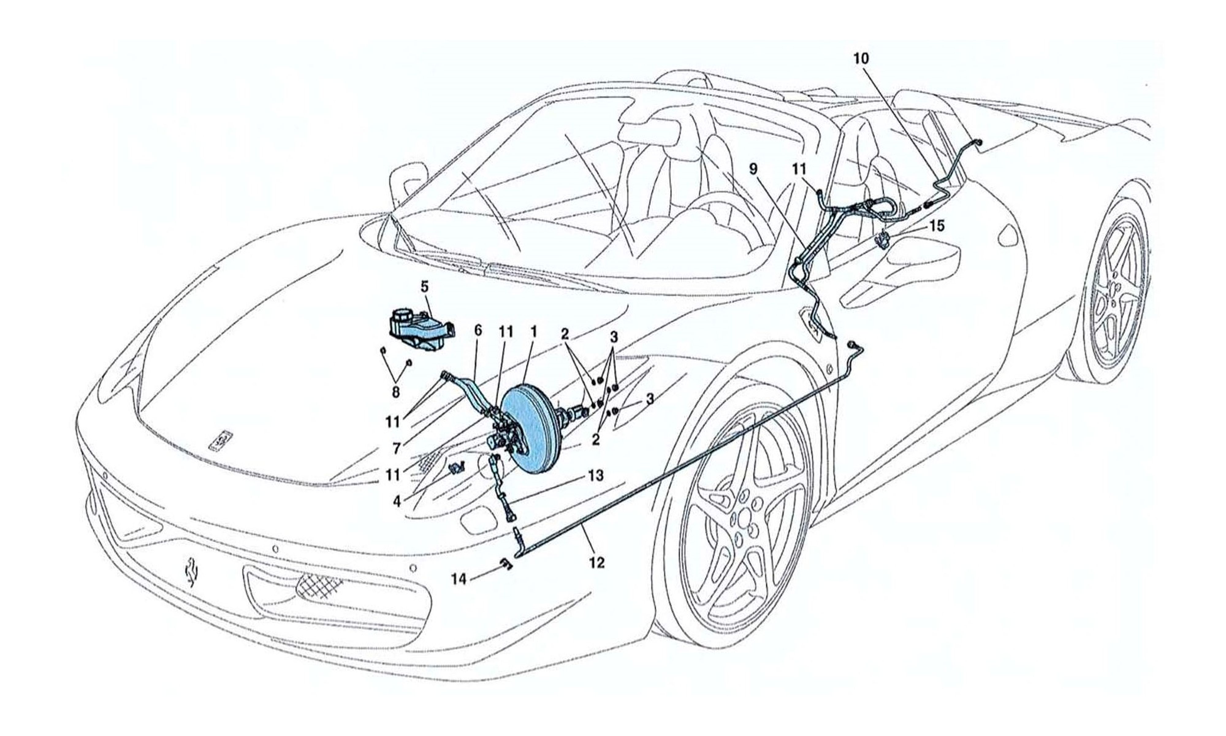 Schematic: Servo Brake System