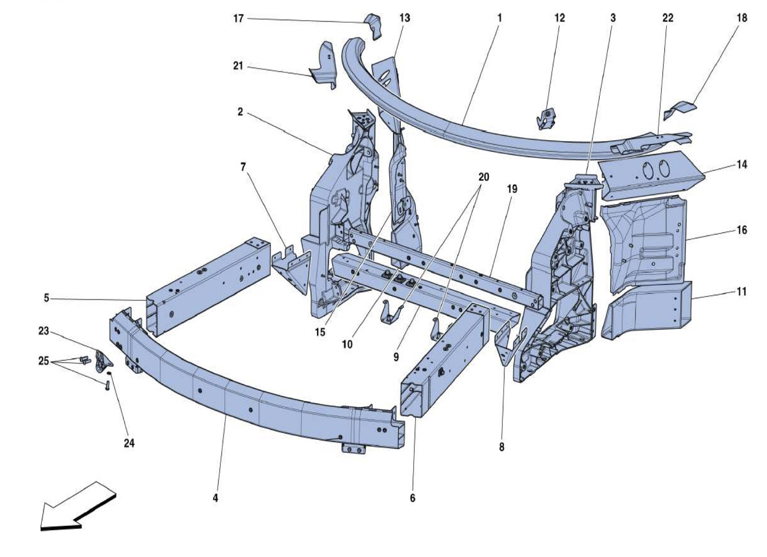 Schematic: Front Chassis