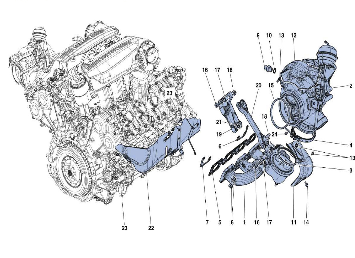 Schematic: Turbocharger