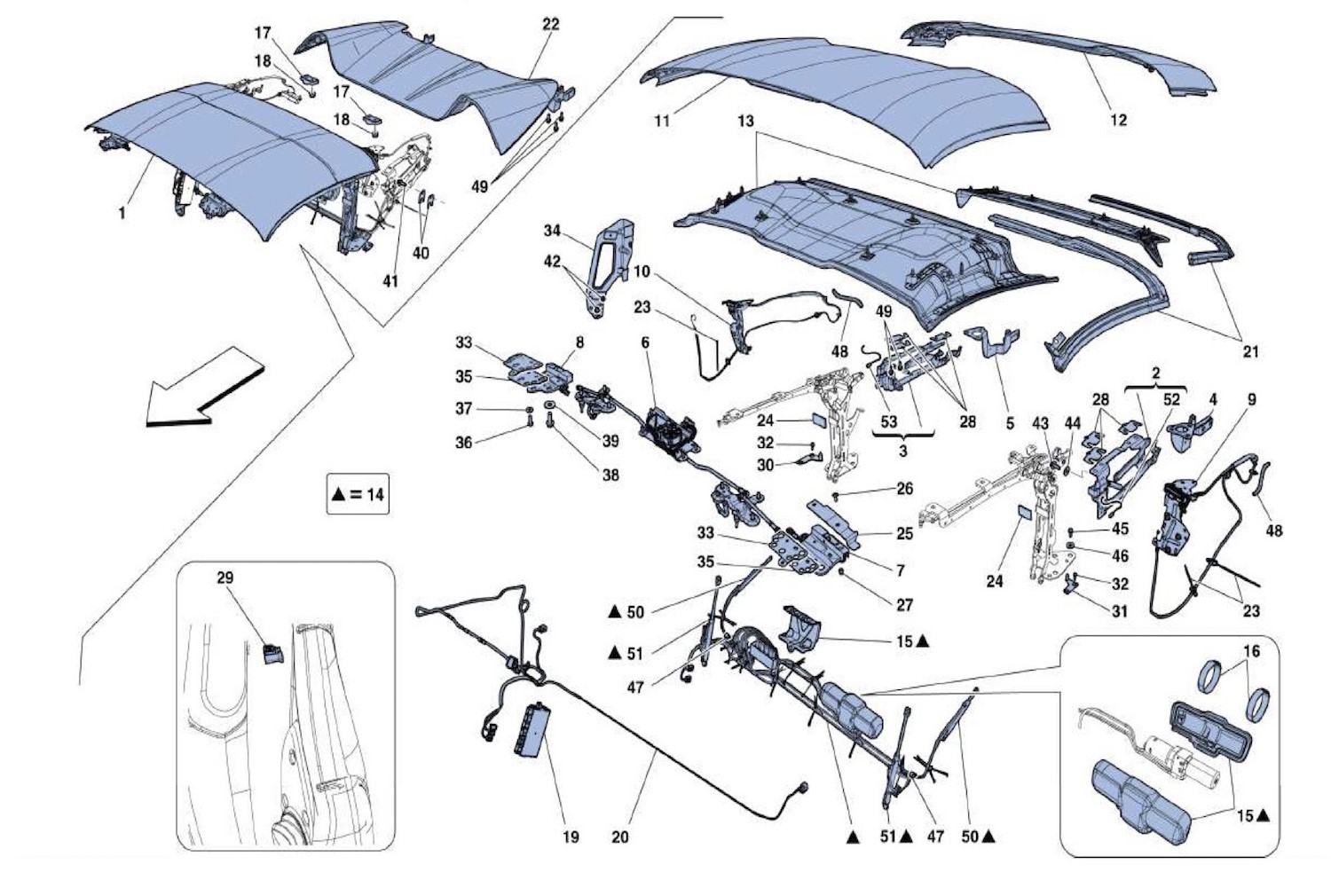 Schematic: Removeable Soft Top