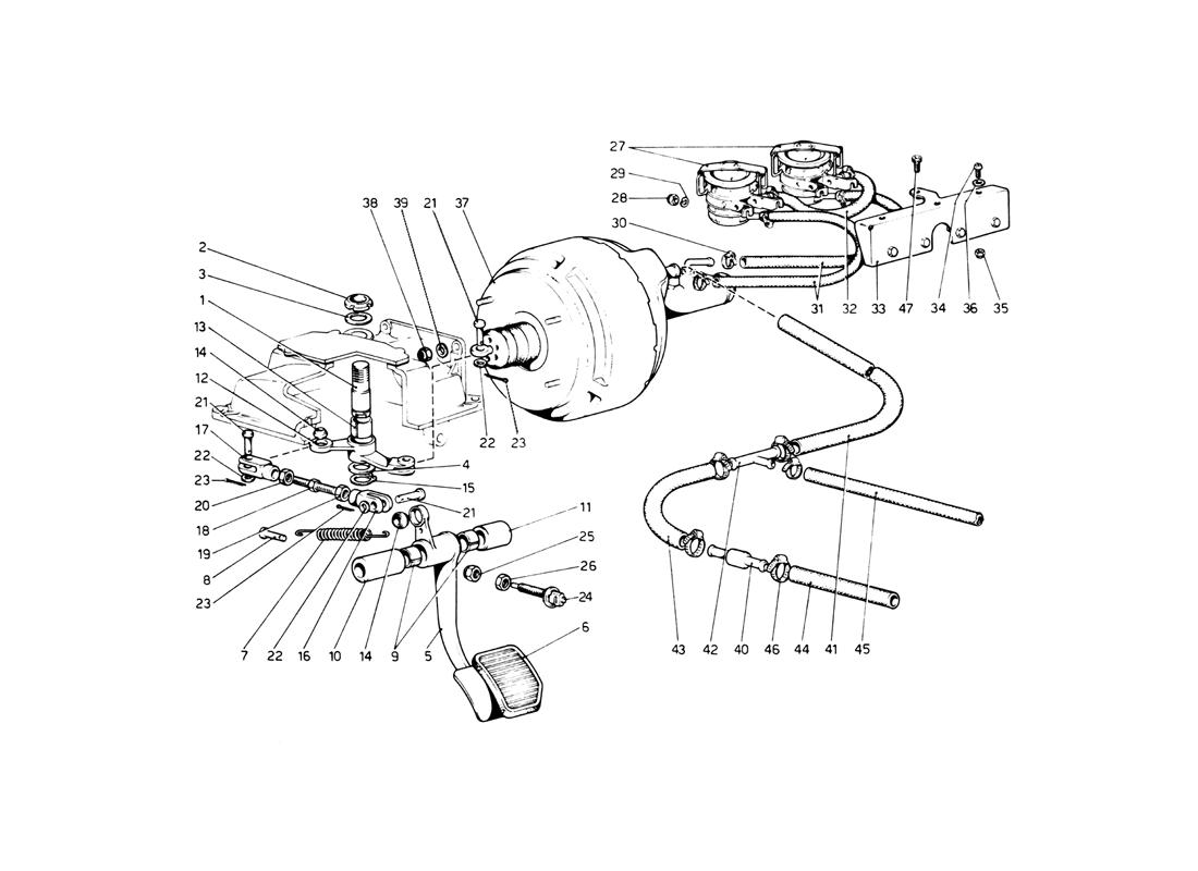 Schematic: Brake Hydraulic System