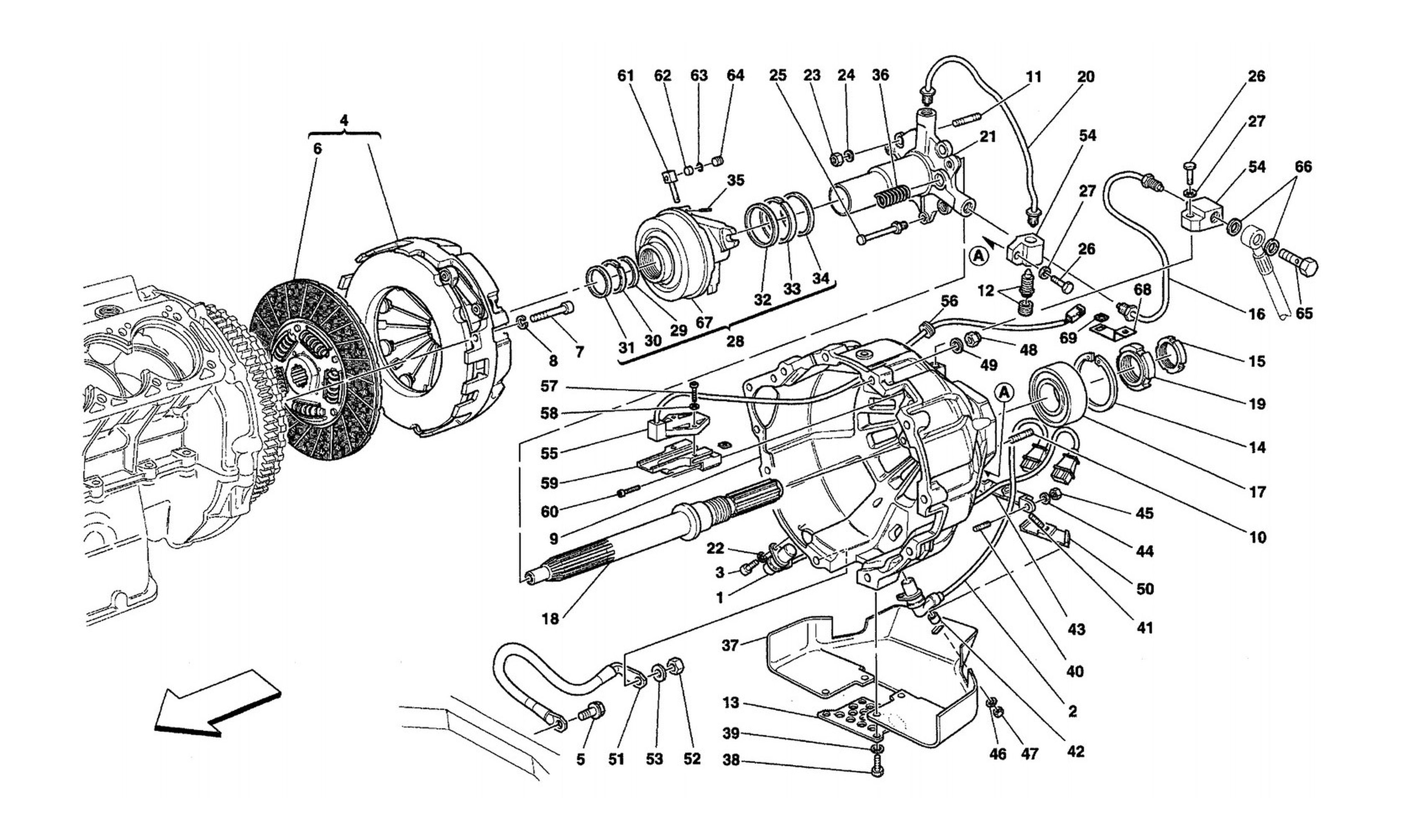 Schematic: Clutch And Controls -Valid For F1-