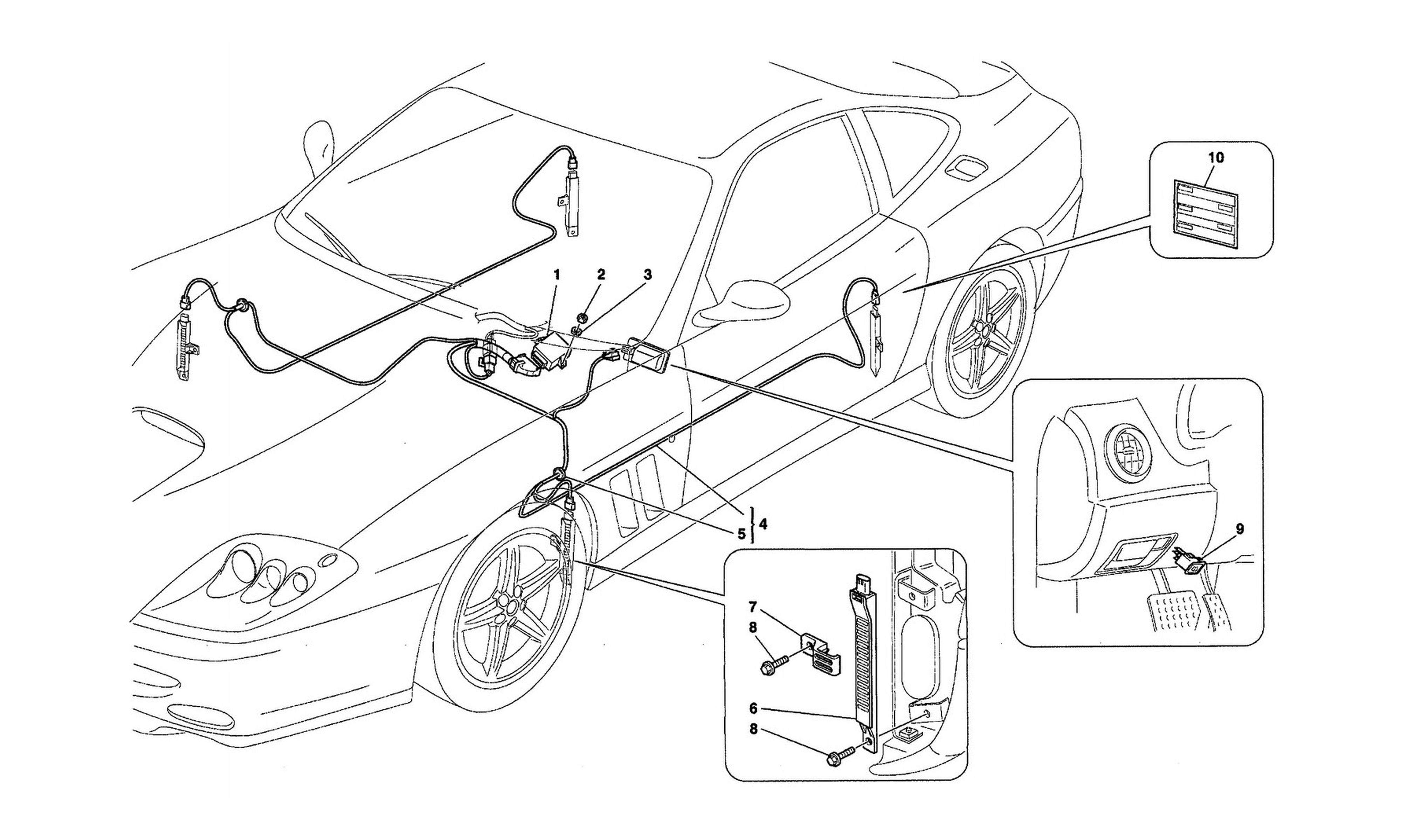 Schematic: Tyres Pressure Control System -Not For Japan