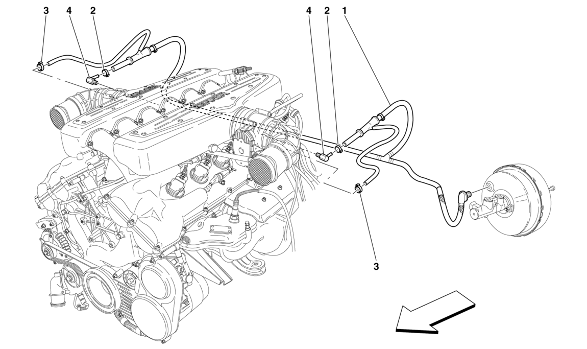 Schematic: Servo Brake-System