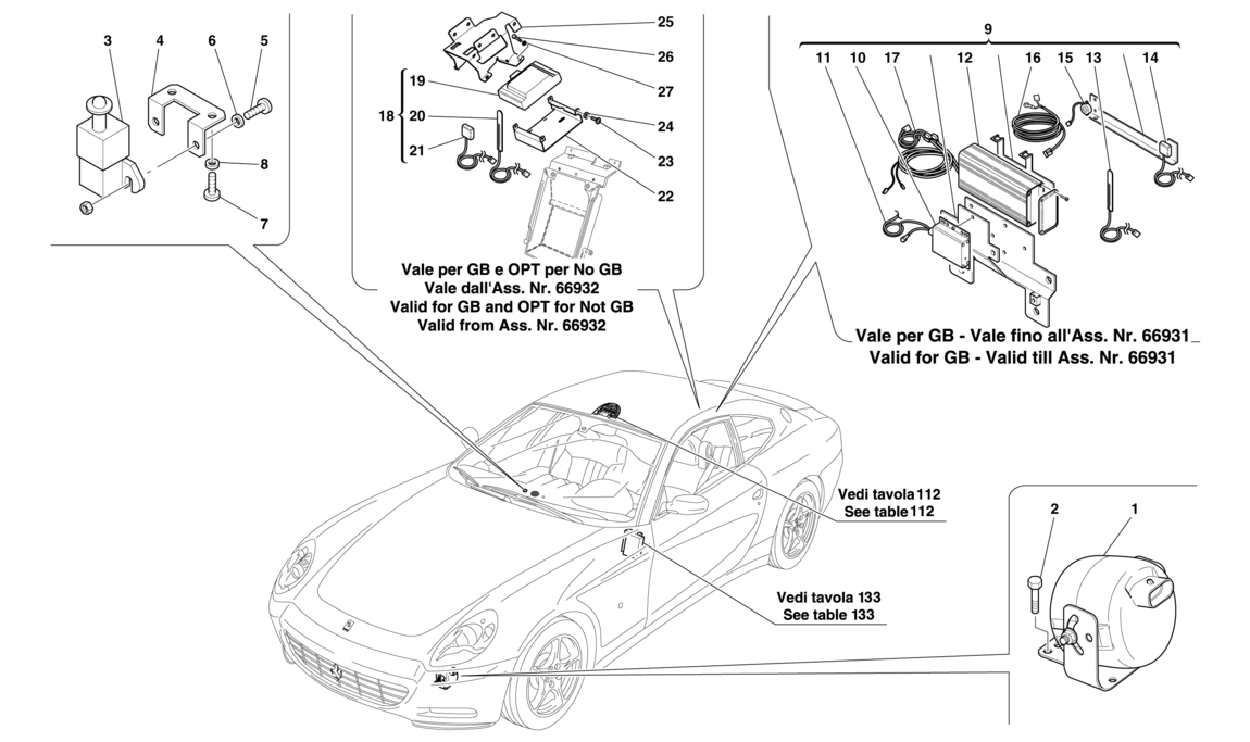 Schematic: Anti-Theft System Ecus And Devices