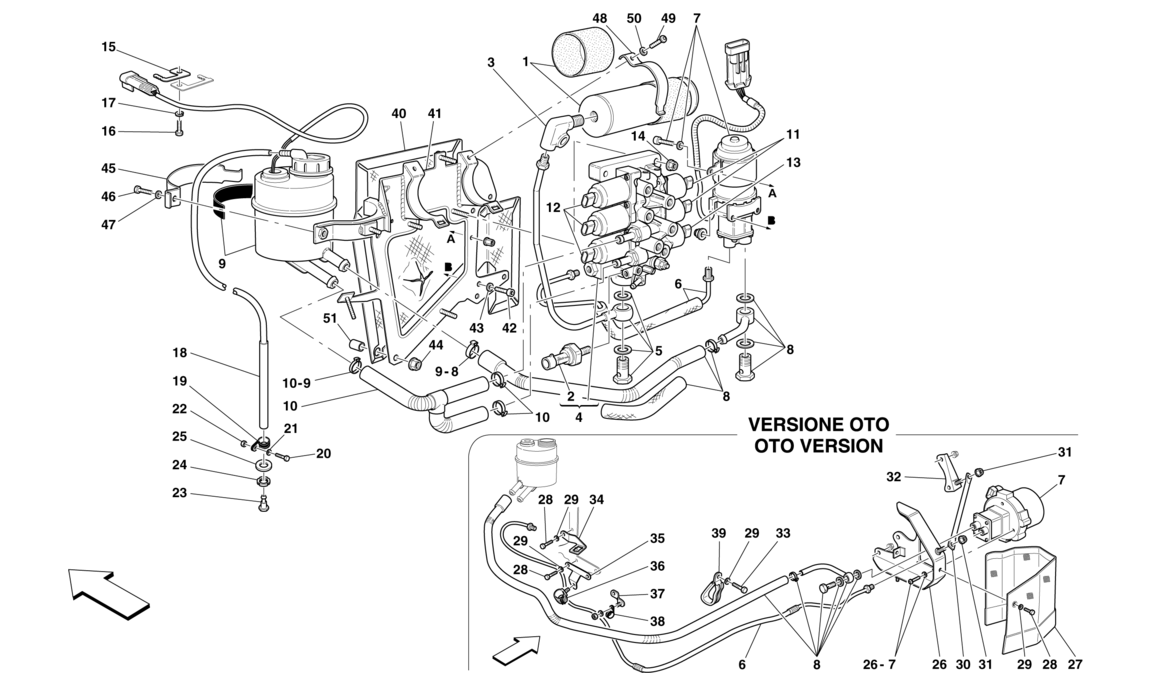 Schematic: Power Unit And Tank -Valid For F1-