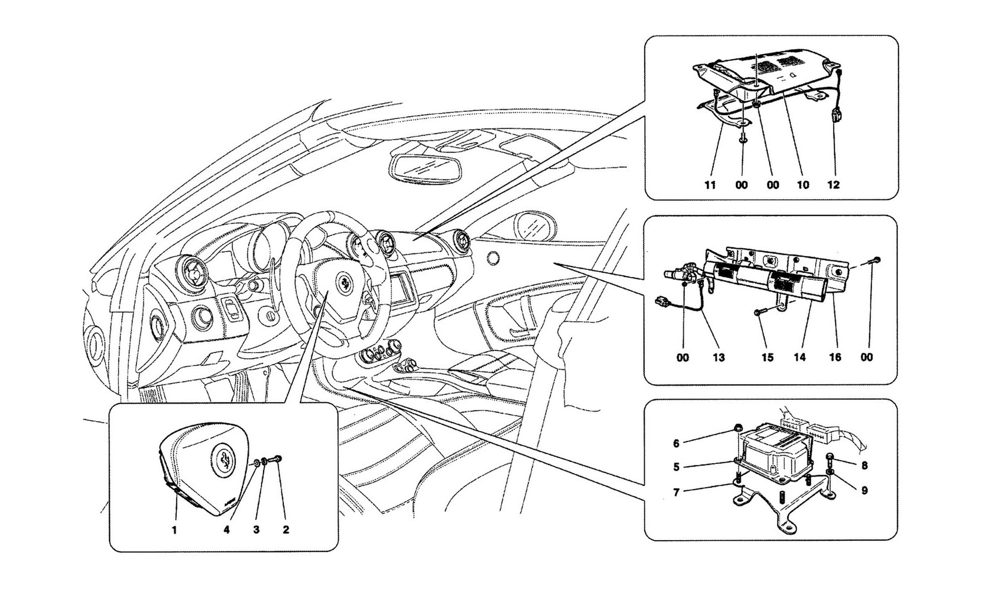 Schematic: Airbag System