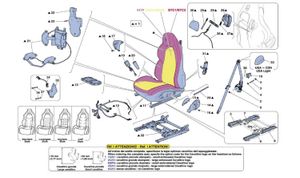 Front Seat - Seat Belts, Guides And Adjustment