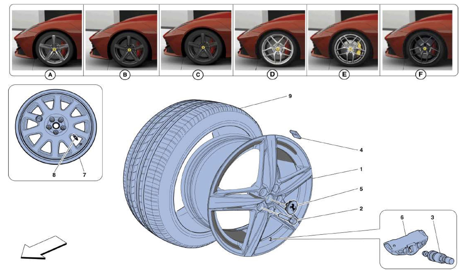 Schematic: Wheels