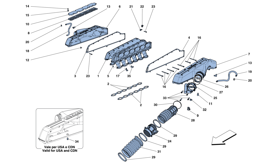 Schematic: Intake Manifold