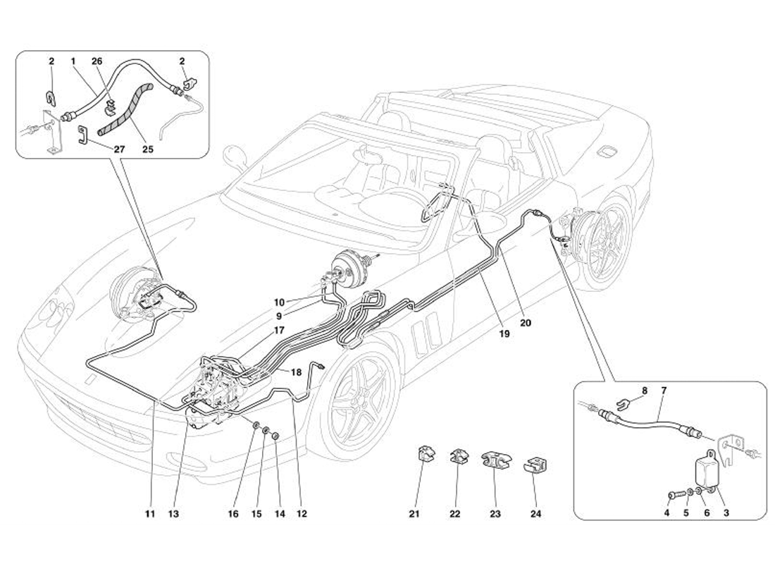 Schematic: Brake System -Not For Gd-